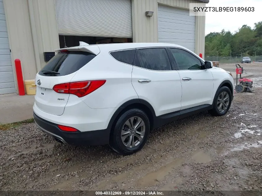 5XYZT3LB9EG189603 2014 Hyundai Santa Fe Sport 2.4L