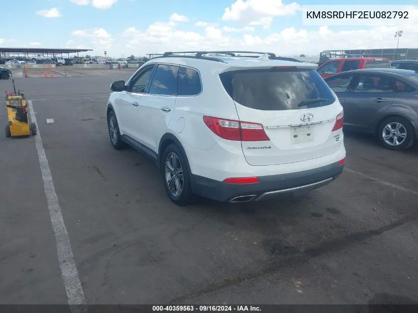 KM8SRDHF2EU082792 2014 Hyundai Santa Fe Limited