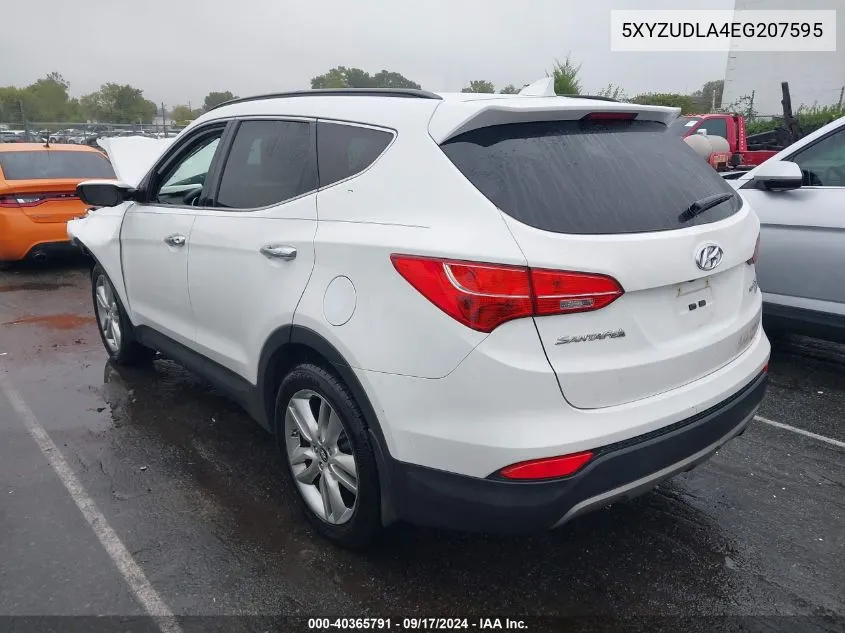 2014 Hyundai Santa Fe Sport VIN: 5XYZUDLA4EG207595 Lot: 40365791