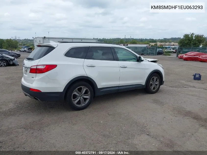 KM8SMDHF1EU063293 2014 Hyundai Santa Fe Gls