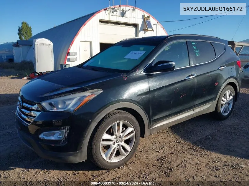 5XYZUDLA0EG166172 2014 Hyundai Santa Fe Sport 2.0L Turbo