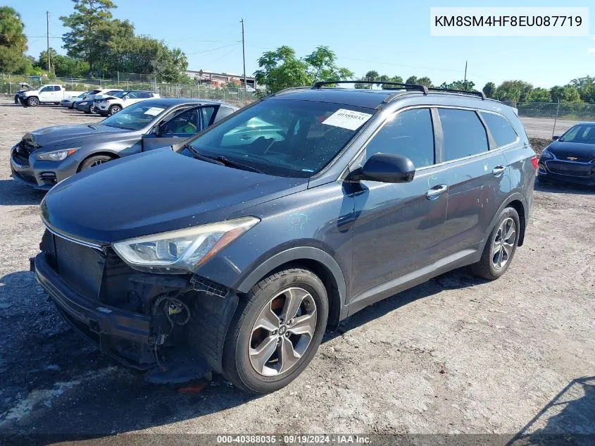 2014 Hyundai Santa Fe Gls VIN: KM8SM4HF8EU087719 Lot: 40388035