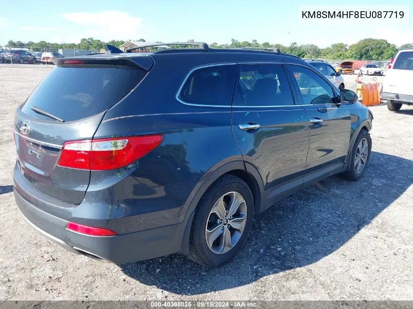 KM8SM4HF8EU087719 2014 Hyundai Santa Fe Gls