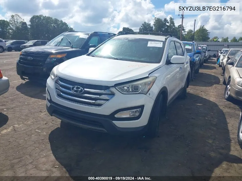 5XYZU3LB7EG216794 2014 Hyundai Santa Fe Sport 2.4L