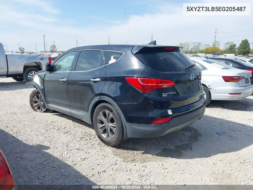 5XYZT3LB5EG205487 2014 Hyundai Santa Fe Sport 2.4L