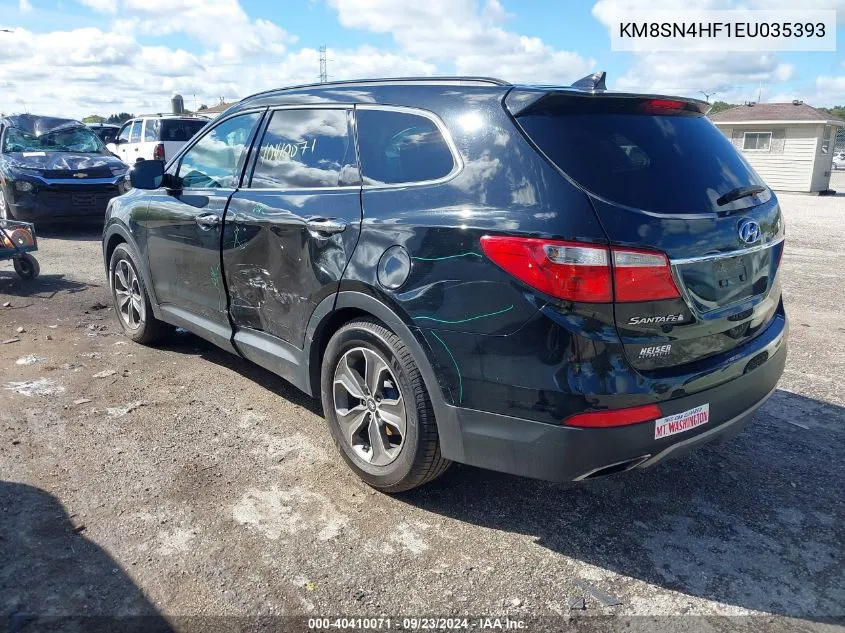 KM8SN4HF1EU035393 2014 Hyundai Santa Fe Gls