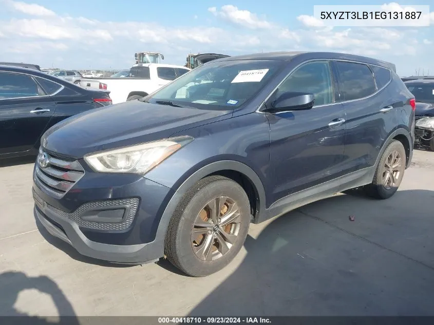 2014 Hyundai Santa Fe Sport 2.4L VIN: 5XYZT3LB1EG131887 Lot: 40418710