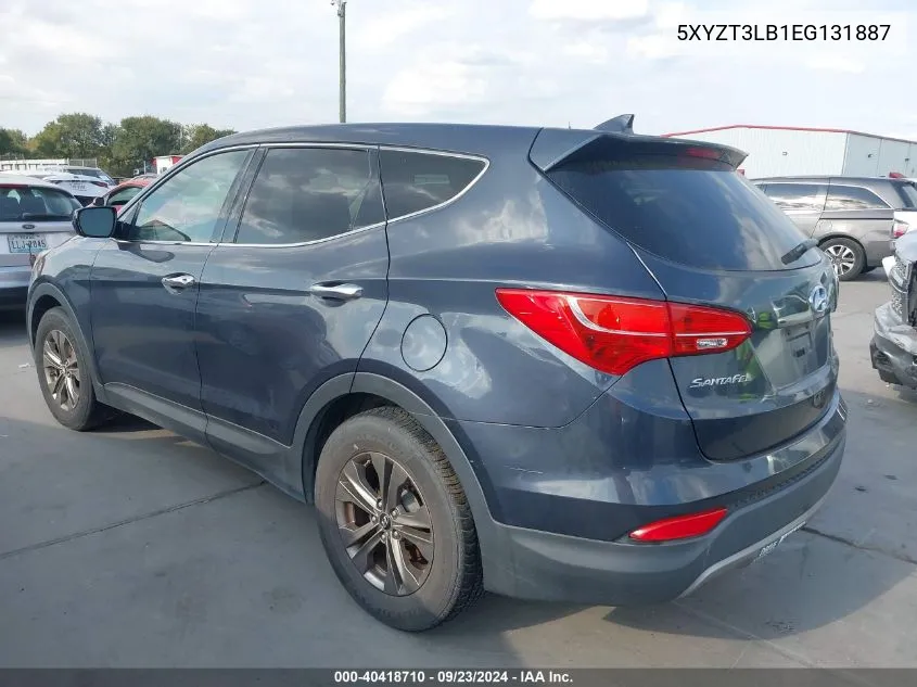 2014 Hyundai Santa Fe Sport 2.4L VIN: 5XYZT3LB1EG131887 Lot: 40418710