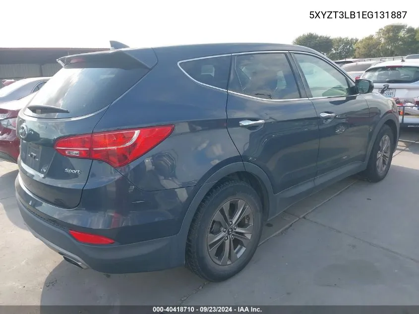 2014 Hyundai Santa Fe Sport 2.4L VIN: 5XYZT3LB1EG131887 Lot: 40418710