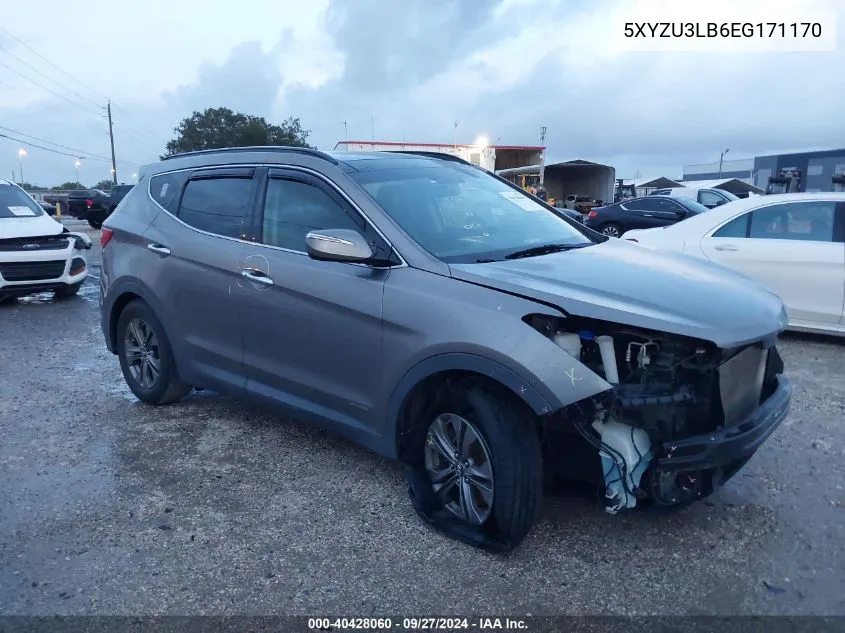 5XYZU3LB6EG171170 2014 Hyundai Santa Fe Sport