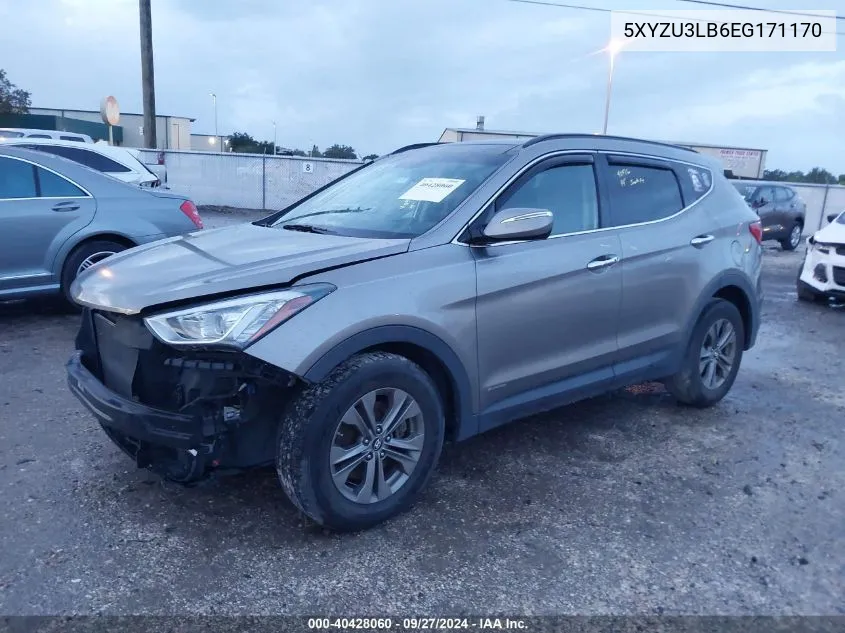 5XYZU3LB6EG171170 2014 Hyundai Santa Fe Sport