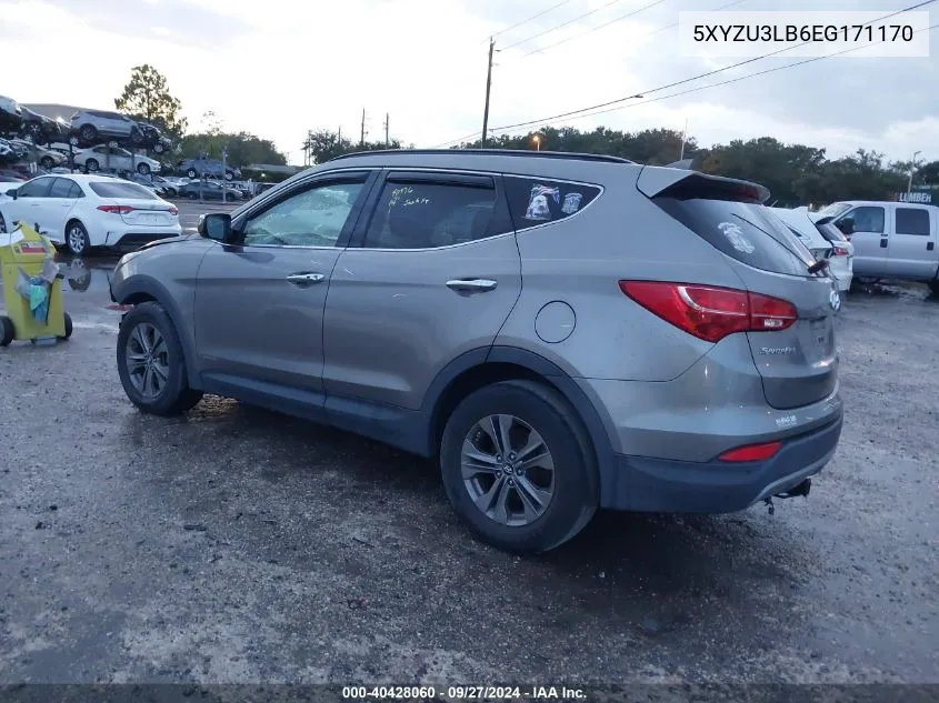 5XYZU3LB6EG171170 2014 Hyundai Santa Fe Sport