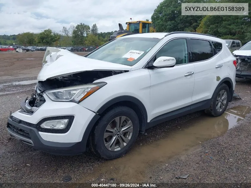 2014 Hyundai Santa Fe Sport 2.4L VIN: 5XYZUDLB6EG158389 Lot: 40447180