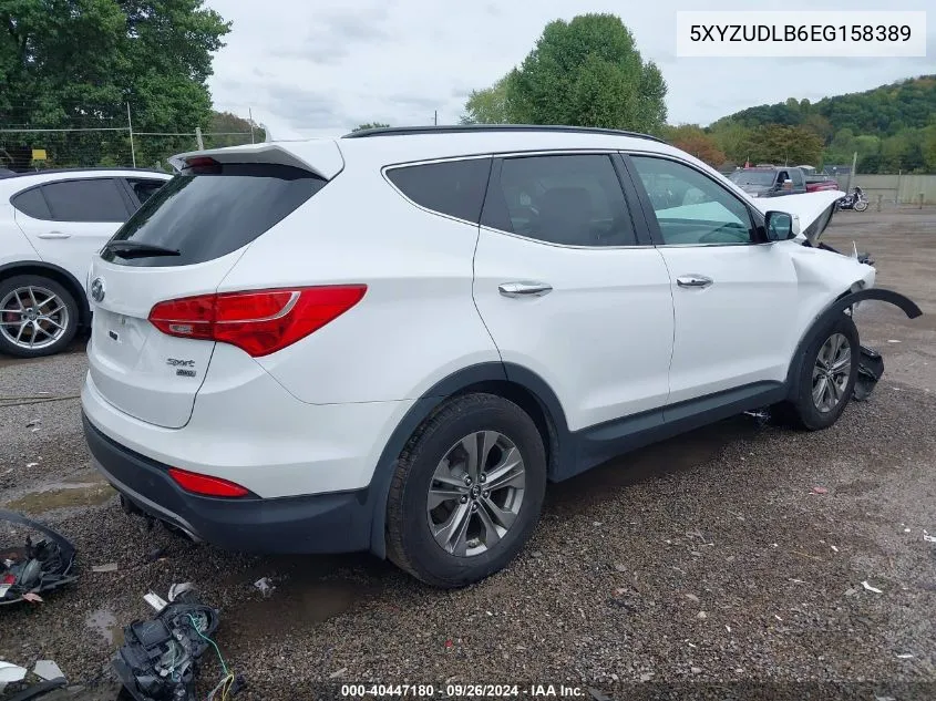 5XYZUDLB6EG158389 2014 Hyundai Santa Fe Sport 2.4L