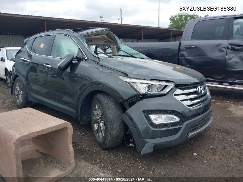 5XYZU3LB3EG188380 2014 Hyundai Santa Fe Sport 2.4L