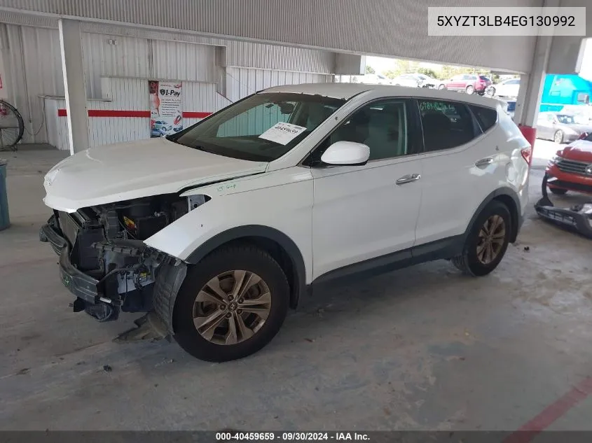 5XYZT3LB4EG130992 2014 Hyundai Santa Fe Sport 2.4L