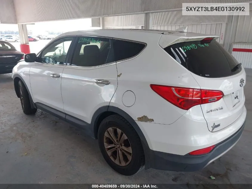 2014 Hyundai Santa Fe Sport 2.4L VIN: 5XYZT3LB4EG130992 Lot: 40459659