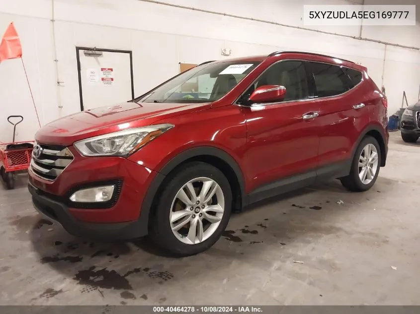 2014 Hyundai Santa Fe Sport 2.0L Turbo VIN: 5XYZUDLA5EG169777 Lot: 40464278