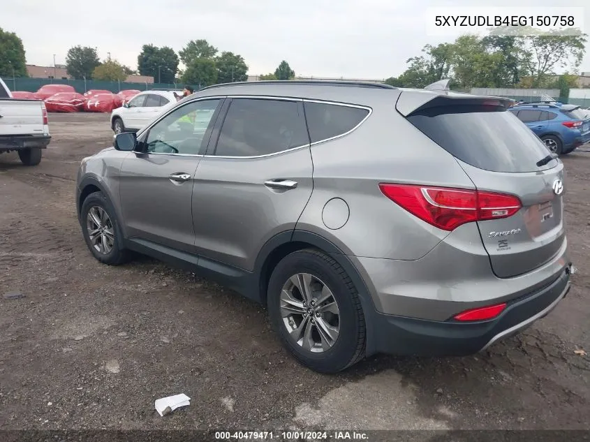 5XYZUDLB4EG150758 2014 Hyundai Santa Fe Sport