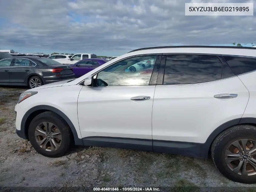 2014 Hyundai Santa Fe Sport VIN: 5XYZU3LB6EG219895 Lot: 40481846