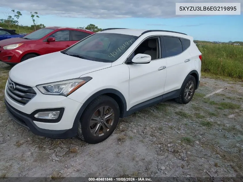 2014 Hyundai Santa Fe Sport VIN: 5XYZU3LB6EG219895 Lot: 40481846