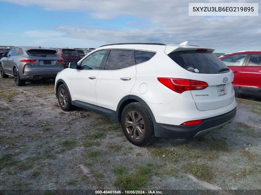 2014 Hyundai Santa Fe Sport VIN: 5XYZU3LB6EG219895 Lot: 40481846