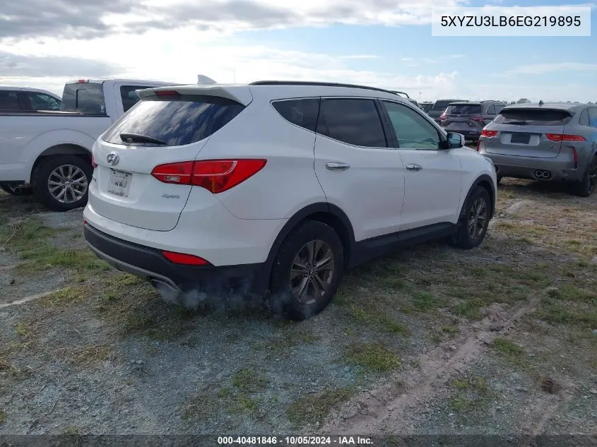 2014 Hyundai Santa Fe Sport VIN: 5XYZU3LB6EG219895 Lot: 40481846