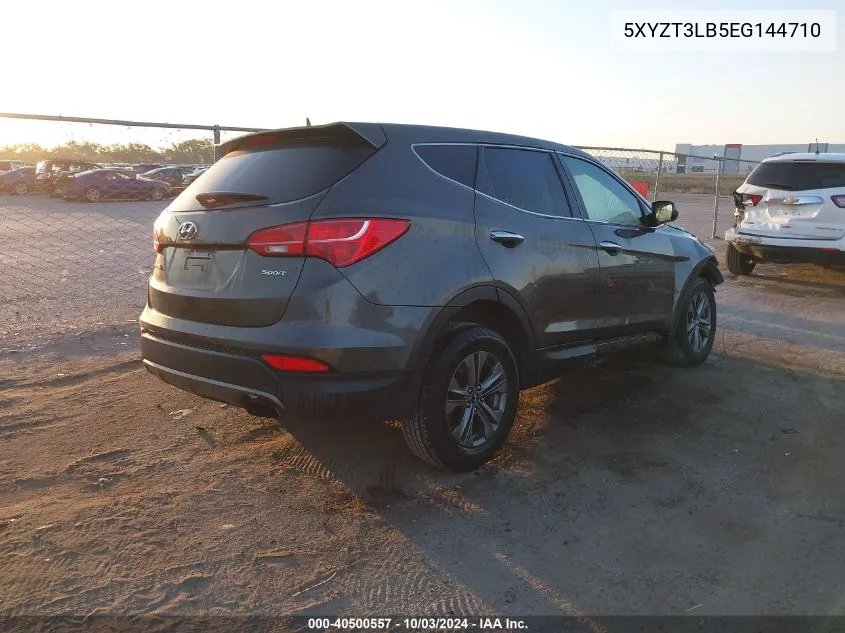 2014 Hyundai Santa Fe Sport 2.4L VIN: 5XYZT3LB5EG144710 Lot: 40500557