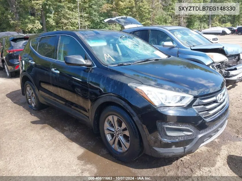 2014 Hyundai Santa Fe Sport 2.4L VIN: 5XYZTDLB7EG148330 Lot: 40511663