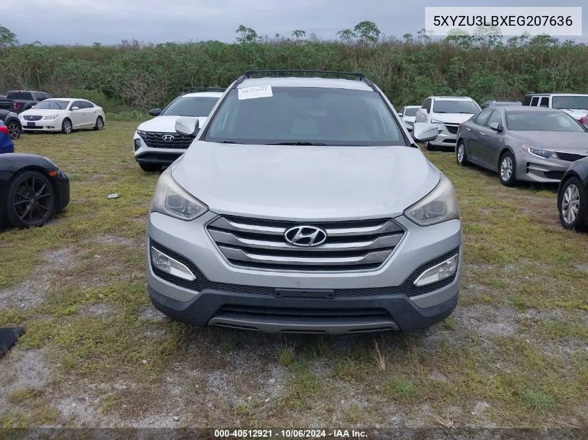 2014 Hyundai Santa Fe Sport VIN: 5XYZU3LBXEG207636 Lot: 40512921