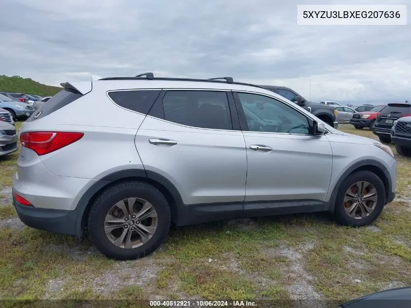 2014 Hyundai Santa Fe Sport VIN: 5XYZU3LBXEG207636 Lot: 40512921