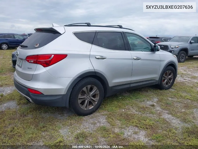 2014 Hyundai Santa Fe Sport VIN: 5XYZU3LBXEG207636 Lot: 40512921