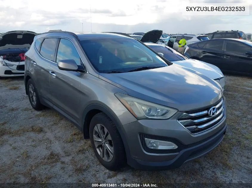 5XYZU3LB4EG232533 2014 Hyundai Santa Fe Sport 2.4L