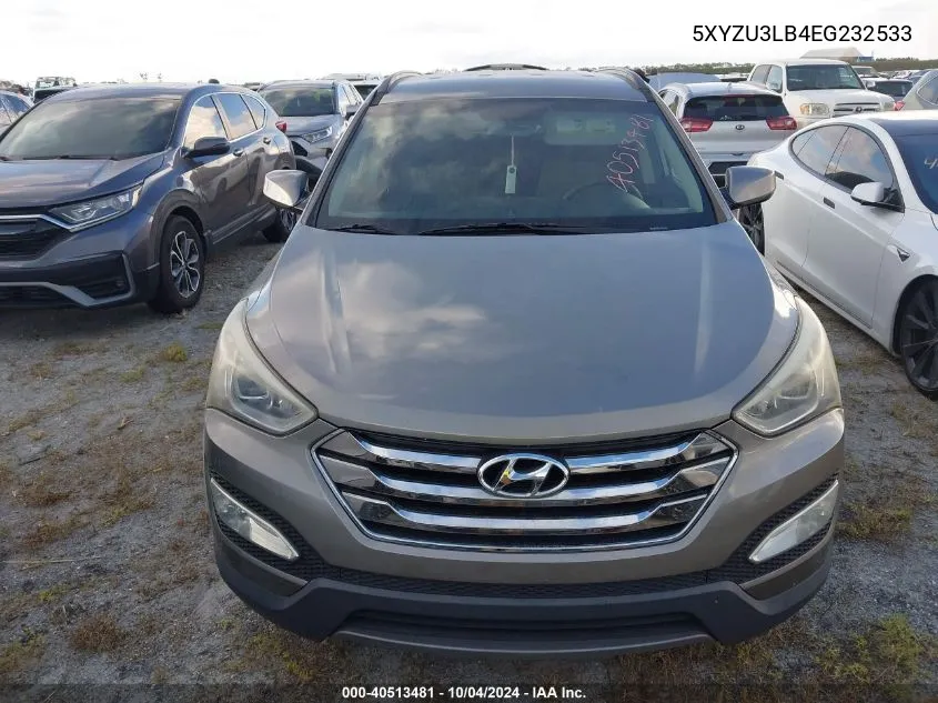 5XYZU3LB4EG232533 2014 Hyundai Santa Fe Sport 2.4L