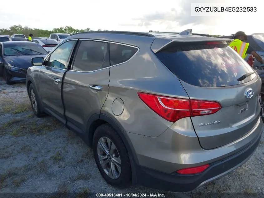 5XYZU3LB4EG232533 2014 Hyundai Santa Fe Sport 2.4L