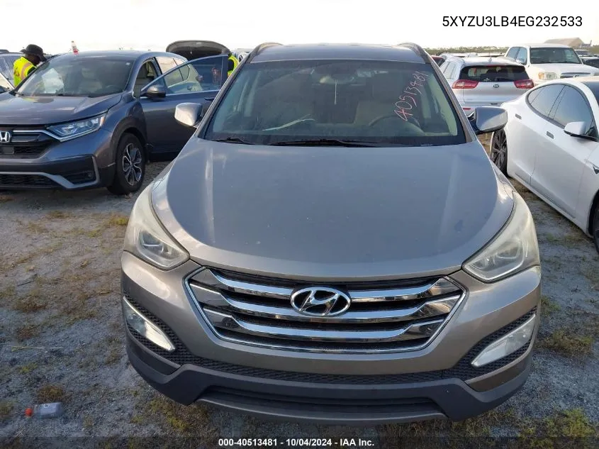 5XYZU3LB4EG232533 2014 Hyundai Santa Fe Sport 2.4L