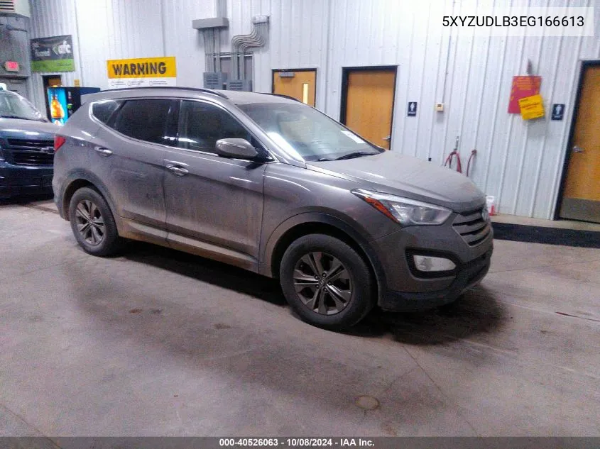 2014 Hyundai Santa Fe Sport VIN: 5XYZUDLB3EG166613 Lot: 40526063