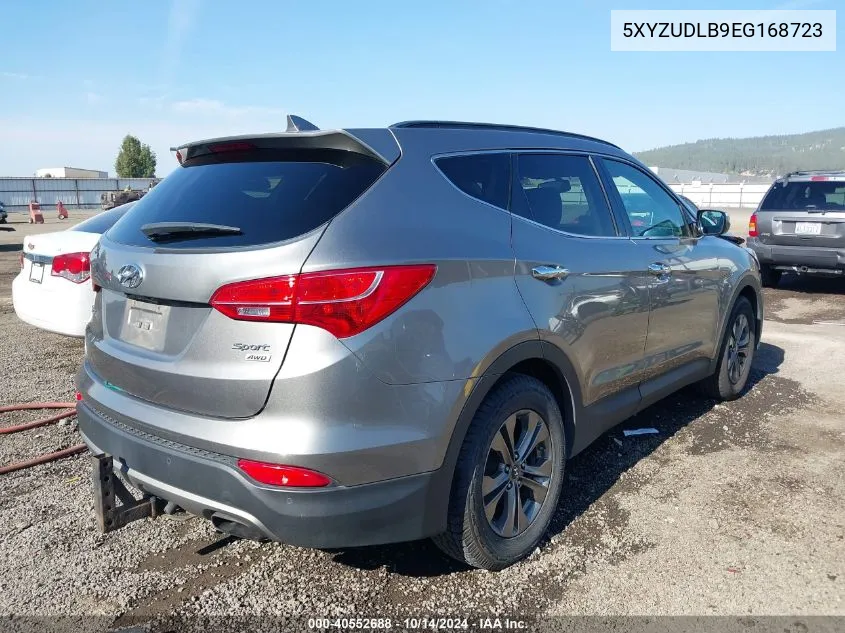 2014 Hyundai Santa Fe Sport 2.4L VIN: 5XYZUDLB9EG168723 Lot: 40552688