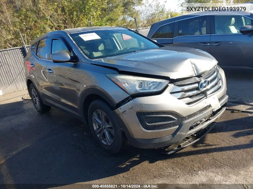 5XYZTDLB0EG193979 2014 Hyundai Santa Fe Sport