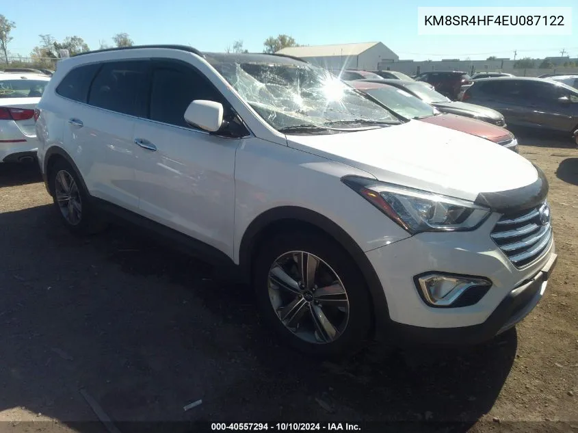 2014 Hyundai Santa Fe Limited VIN: KM8SR4HF4EU087122 Lot: 40557294