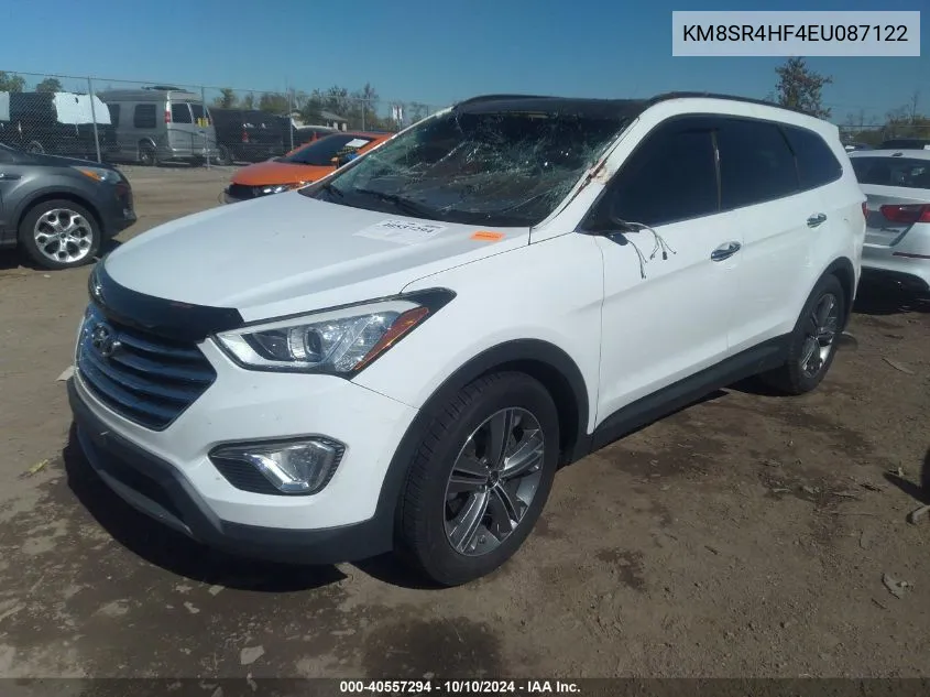 2014 Hyundai Santa Fe Limited VIN: KM8SR4HF4EU087122 Lot: 40557294