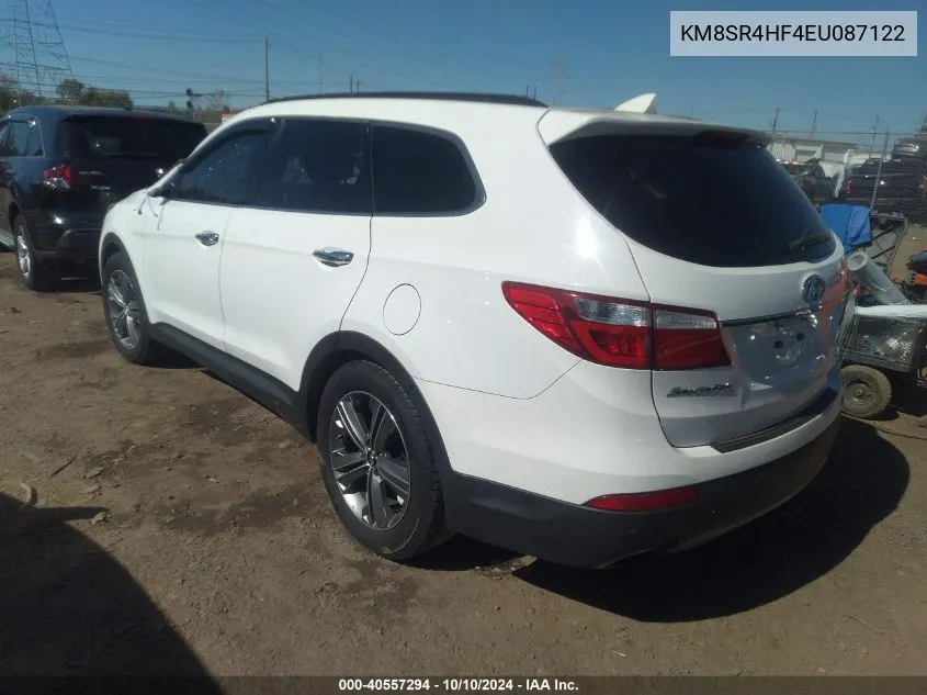 2014 Hyundai Santa Fe Limited VIN: KM8SR4HF4EU087122 Lot: 40557294