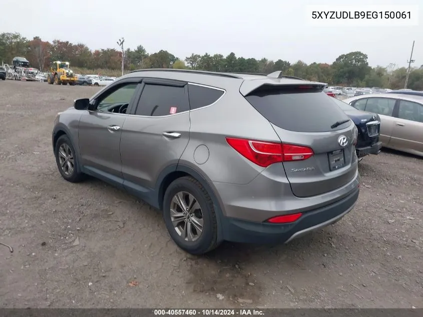 2014 Hyundai Santa Fe Sport 2.4L VIN: 5XYZUDLB9EG150061 Lot: 40557460