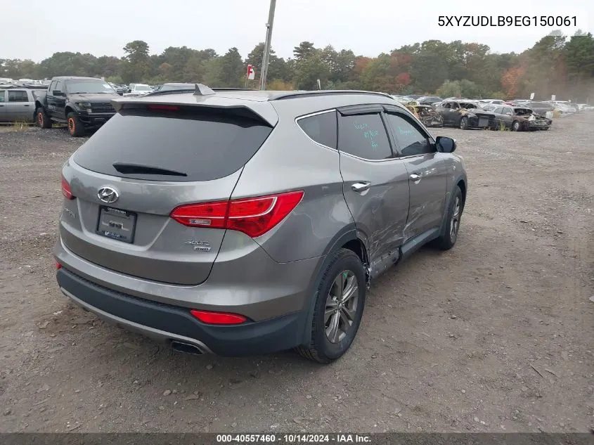 2014 Hyundai Santa Fe Sport 2.4L VIN: 5XYZUDLB9EG150061 Lot: 40557460