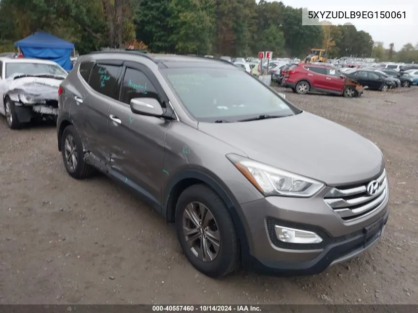 2014 Hyundai Santa Fe Sport 2.4L VIN: 5XYZUDLB9EG150061 Lot: 40557460