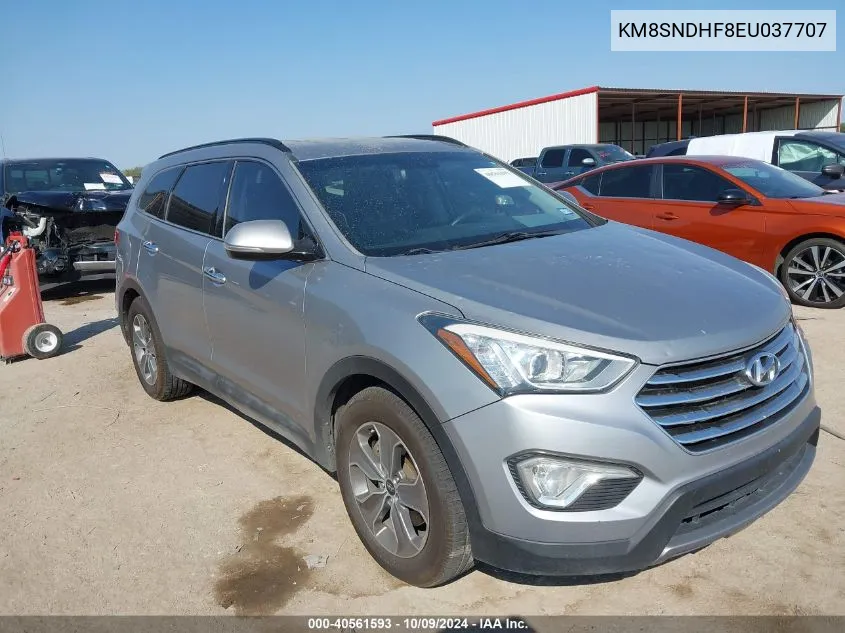 2014 Hyundai Santa Fe Gls VIN: KM8SNDHF8EU037707 Lot: 40561593