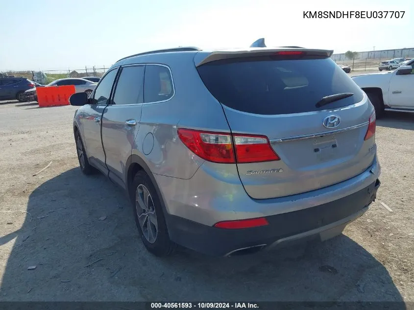 2014 Hyundai Santa Fe Gls VIN: KM8SNDHF8EU037707 Lot: 40561593