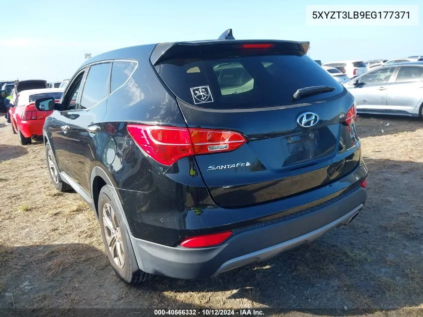 2014 Hyundai Santa Fe Sport VIN: 5XYZT3LB9EG177371 Lot: 40566332