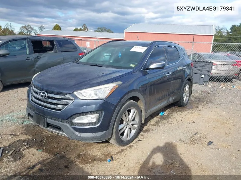 2014 Hyundai Santa Fe Sport 2.0L Turbo VIN: 5XYZWDLA4EG179341 Lot: 40570395