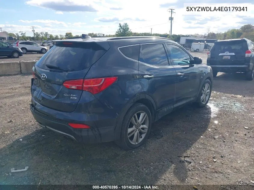 5XYZWDLA4EG179341 2014 Hyundai Santa Fe Sport 2.0L Turbo